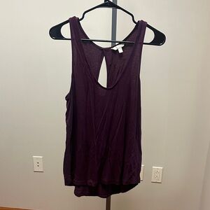 Banana Republic Deep Purple Tank Top